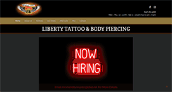 Desktop Screenshot of libertytattoos.com